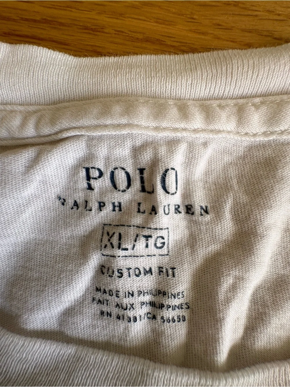 Polo Ralph Lauren T Shirt Mens XL White Graphic Athl Dept Vintage Style Top